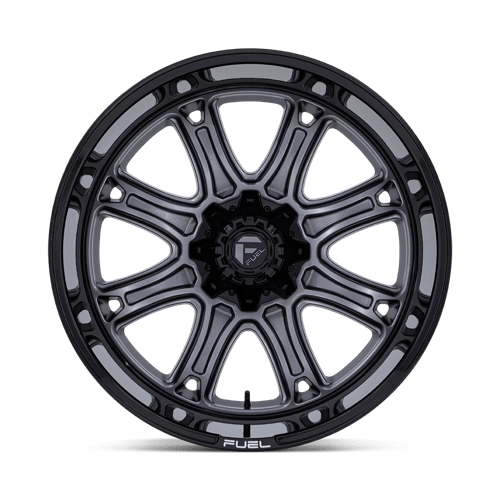 Fuel DARKSTAR 22x10 8x180 -18 Offset | Matte Gunmetal & Black
