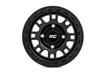 Load image into Gallery viewer, Rough Country 82 Series Wheel | UTV | Semi Gloss Black | 15x7 | 4x110 | +10mm