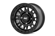 Load image into Gallery viewer, Rough Country 82 Series Wheel | UTV | Semi Gloss Black | 15x7 | 4x110 | +10mm