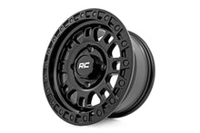 Load image into Gallery viewer, Rough Country 82 Series Wheel | UTV | Semi Gloss Black | 15x7 | 4x156 | +10mm