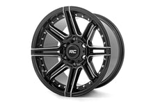 Load image into Gallery viewer, Rough Country 88 Series Wheel | One-Piece | Gloss Black | 17x9 | 6x5.5 | +0mm