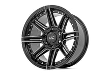 Load image into Gallery viewer, Rough Country 88 Series Wheel | One-Piece | Gloss Black | 17x9 | 6x5.5 | +0mm