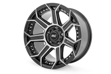 Load image into Gallery viewer, Rough Country 89 Series Wheel | One-Piece | Black Machined Gun Metal | 17x9 | 5x5 | -12mm