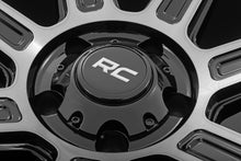 Load image into Gallery viewer, Rough Country 89 Series Wheel | One-Piece | Black Machined Gun Metal | 17x9 | 5x5 | -12mm