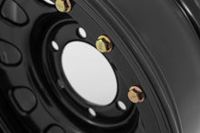 Load image into Gallery viewer, Steel Simulated Beadlock Wheel | Black | 15x8 | 5x4.5 | 3.30 Bore | -19