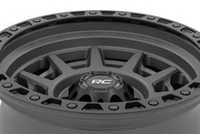 Load image into Gallery viewer, Rough Country 85 Series Wheel | Simulated Beadlock | Gunmetal Gray/Black | 17x9 | 6x5.5 | -12mm
