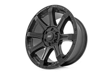 Load image into Gallery viewer, Rough Country 81 Series Wheel | One-Piece | Semi Gloss Black | 20x9 | 5x150 | +18