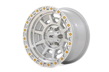Load image into Gallery viewer, Rough Country 85 Series Wheel | Simulated Beadlock | Full Machine | 17x9 | 5x4.5 | -12mm