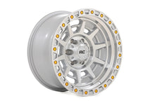 Load image into Gallery viewer, Rough Country 85 Series Wheel | Simulated Beadlock | Full Machine | 17x9 | 5x4.5 | -12mm