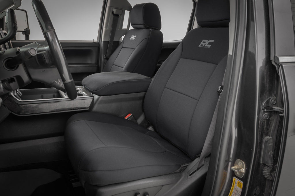 Seat Covers | FR Bucket & RR 60/40 Bench | Chevy/GMC 2500HD/3500HD (14-25)