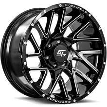 Load image into Gallery viewer, GT OFFROAD Aggression Gloss Black Milled
