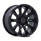 Black Rhino Diamondback BR020 Wheel – 20x9 | 6x135 Bolt Pattern | +12 Offset | Matte Black