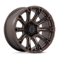Black Rhino Diamondback BR020 Wheel – 18x9 | 6x135 Bolt Pattern | +12 Offset | Burnt Bronze