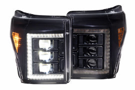 Morimoto XB LED Headlights – Ford Super Duty (2011–2016) | White DRL | Set