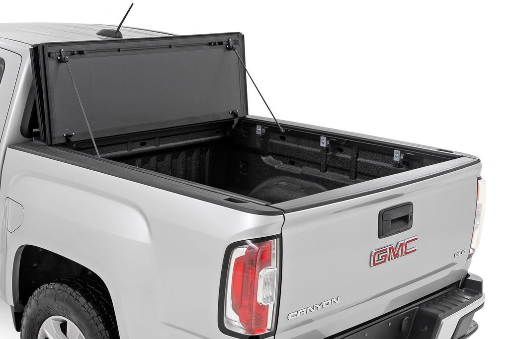 Hard Tri-Fold Flip Up Bed Cover | 6' Bed | Chevy/GMC Canyon/Colorado (15-24)