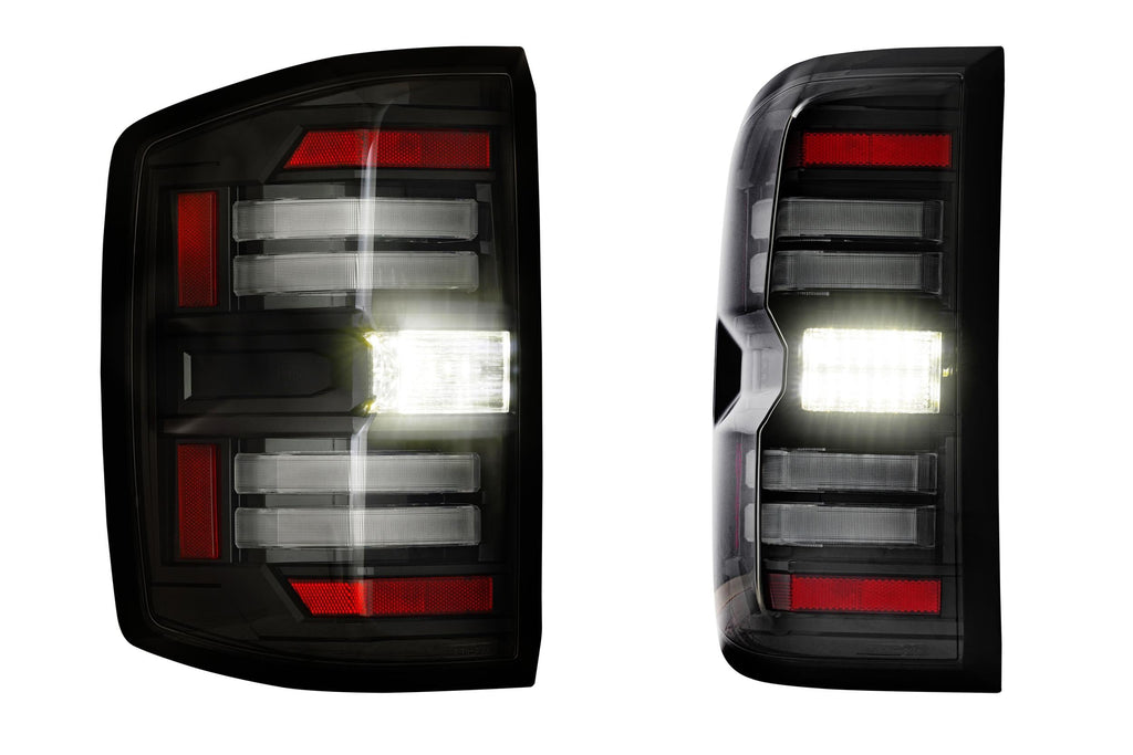 Morimoto XB LED Tail Lights – Chevrolet Silverado (2014–2019) | Smoked Lens | Set