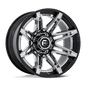 Fuel Brawl 20x10 Wheel - Chrome with Gloss Black Accents | 8x170 Bolt Pattern | -18 Offset