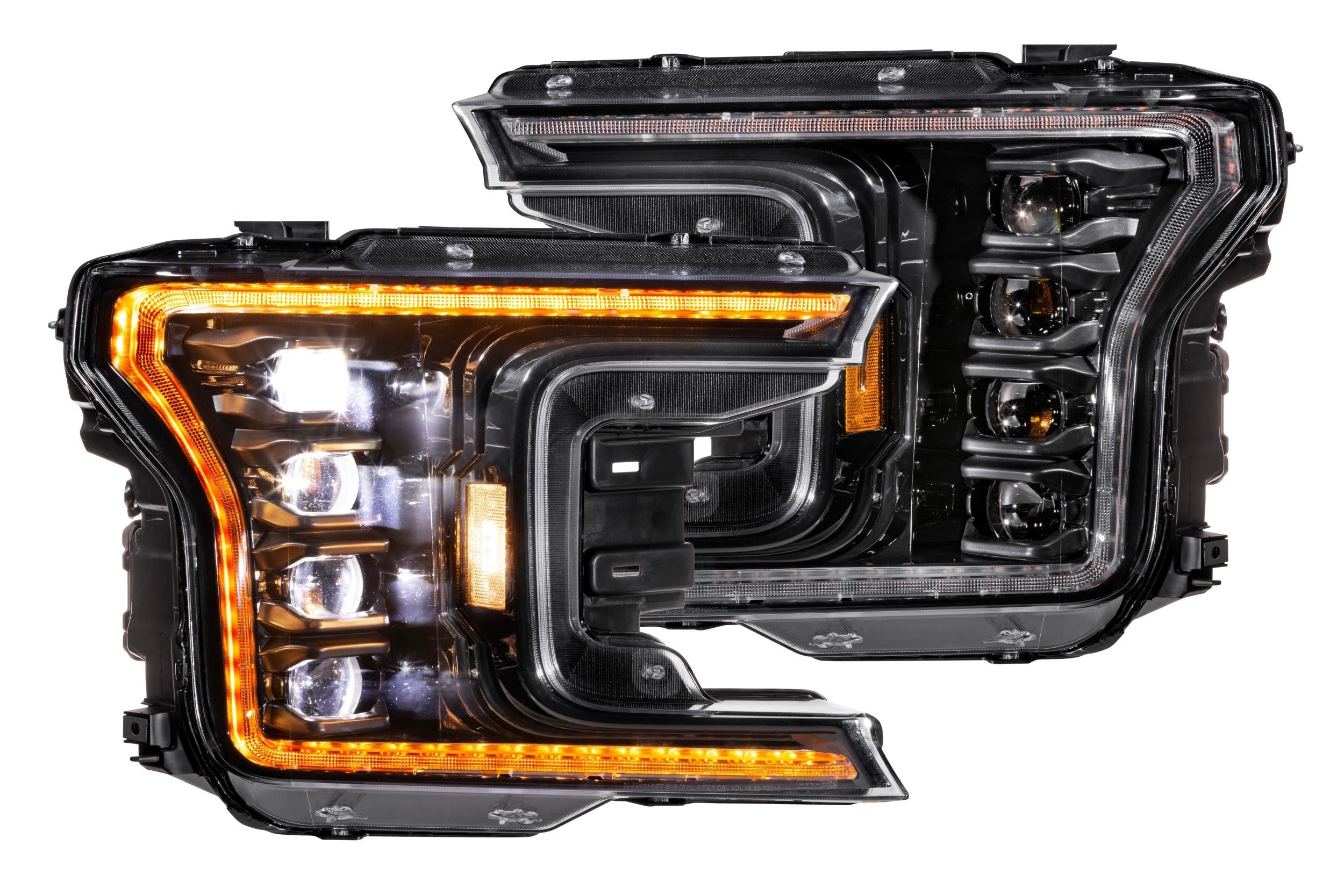 Morimoto XB LED Headlights – Ford F-150 (2018–2020) | Amber DRL | Set