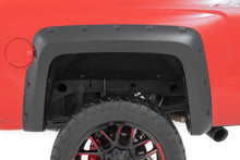 Load image into Gallery viewer, Pocket Fender Flares | 6'7" &amp; 8' Bed | GAZ Summit White | Chevy Silverado 1500 (14-18)/2500HD (15-19)