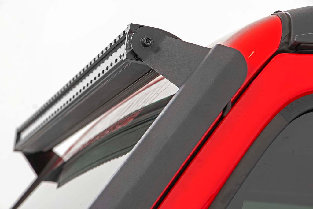 LED Light Kit | Windshield | 50" Spectrum Dual Row | Jeep Gladiator JT/Wrangler JL (18-24)