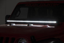 Load image into Gallery viewer, LED Light Kit | Cowl Mount | 50" Spectrum Single Row | Jeep Gladiator JT/Wrangler JL (18-24)
