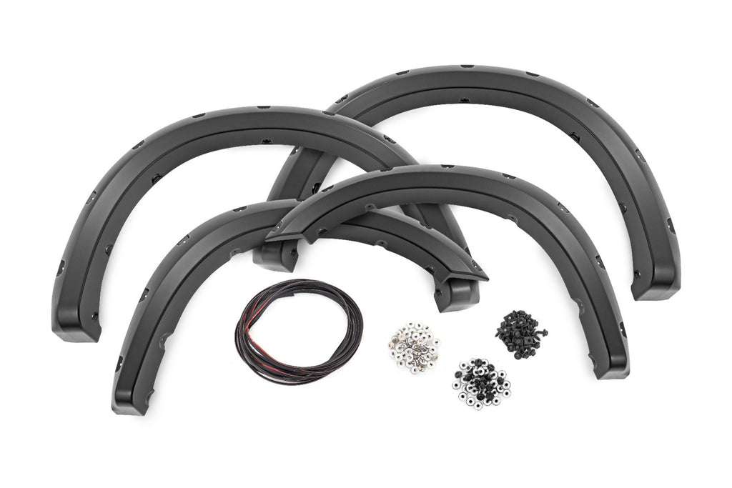 Pocket Fender Flares | PXQ Black Metallic | Ram 2500 2WD/4WD (2019-2024)