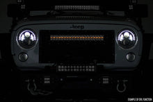 Load image into Gallery viewer, 8 Inch Black Series LED Light Bar | Single Row | Amber DRL