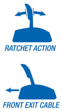 Load image into Gallery viewer, ratchetactionfrontexitcablediagram.jpg