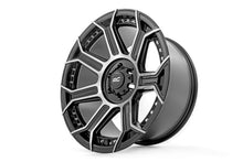 Load image into Gallery viewer, Rough Country 89 Series Wheel | One-Piece | Black Machined Gun Metal | 20x10 | 6x5.5 | -18mm