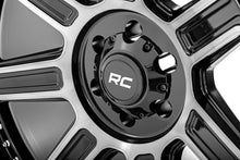 Load image into Gallery viewer, Rough Country 89 Series Wheel | One-Piece | Black Machined Gun Metal | 20x10 | 6x5.5 | -18mm