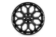Load image into Gallery viewer, Rough Country 96 Series Wheel | One-Piece | Gloss Black | 20x9 | 6x5.5 | -12mm