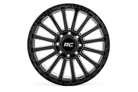 Rough Country 97 Series Wheel | One-Piece | Gloss Black | 22x10 | 8x6.5 | -19mm